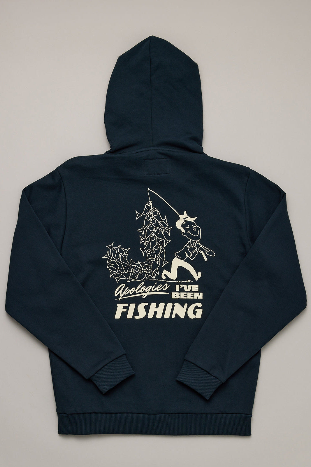 Mini Apologies Hood Navy
