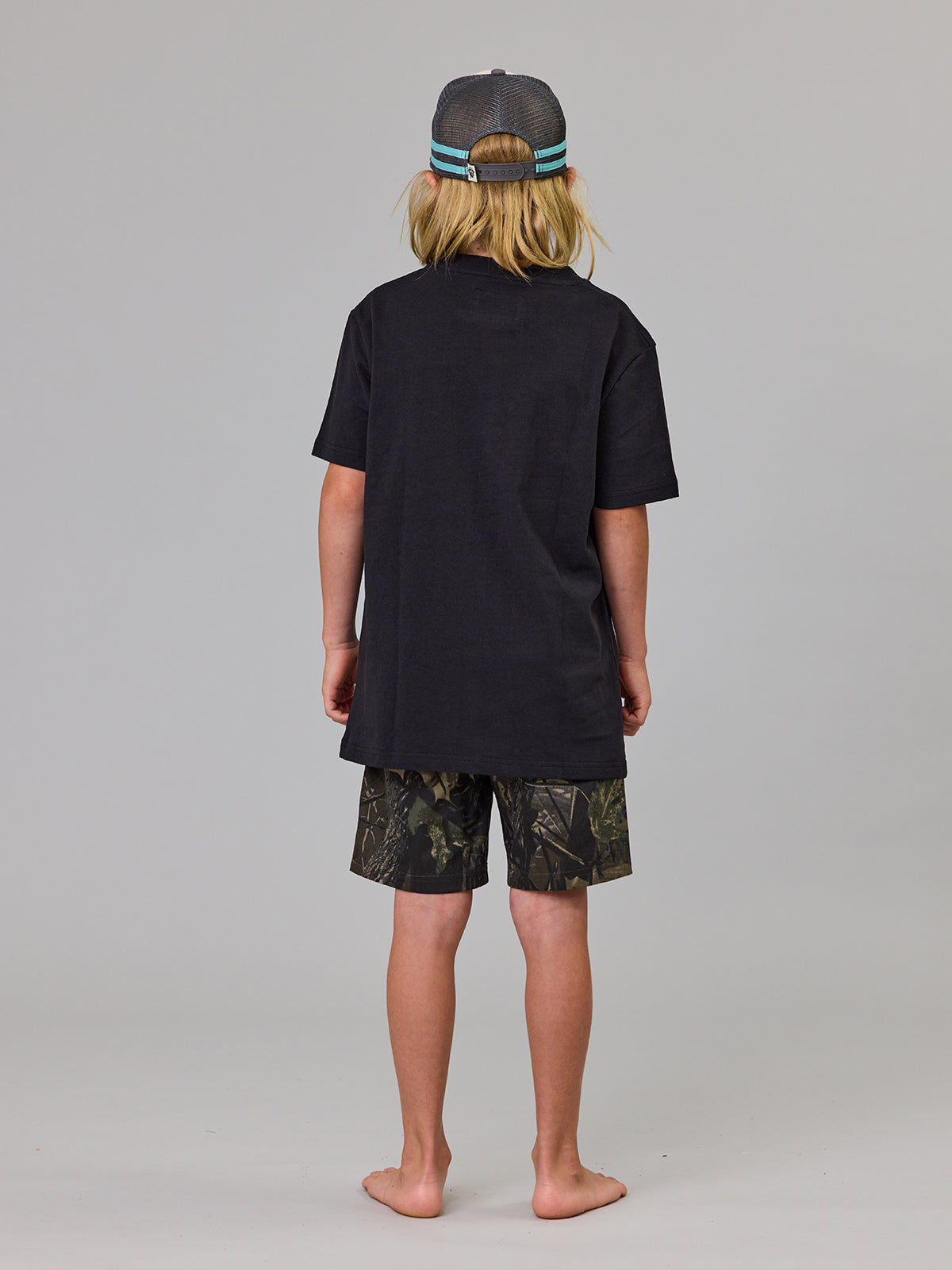 Mini Kahawai Tee Black