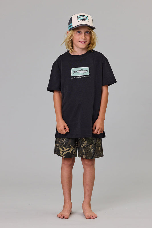 Mini Kahawai Tee Black