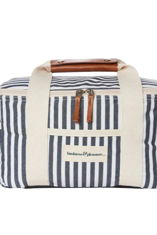 Premium Cooler Bag - Laurens Navy Stripe