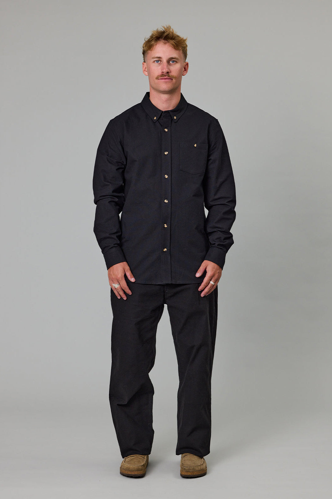 Anchorage Shirt - Deep Black