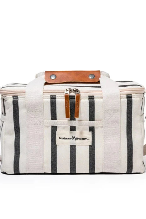 Premium Cooler Bag - Monaco Black Stripe
