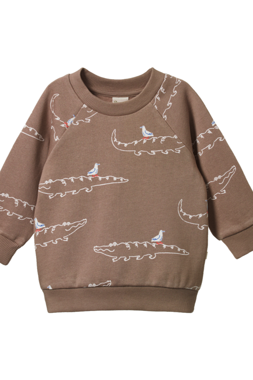 Emerson Sweater - Curious Crocodile