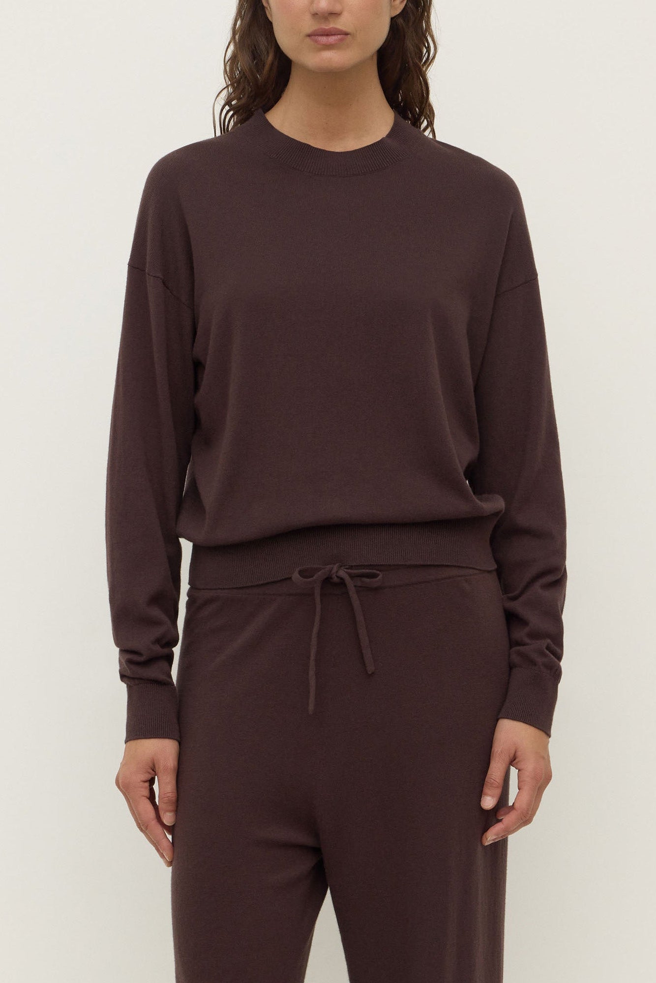 Cotton Cashmere Lounge Sweat
