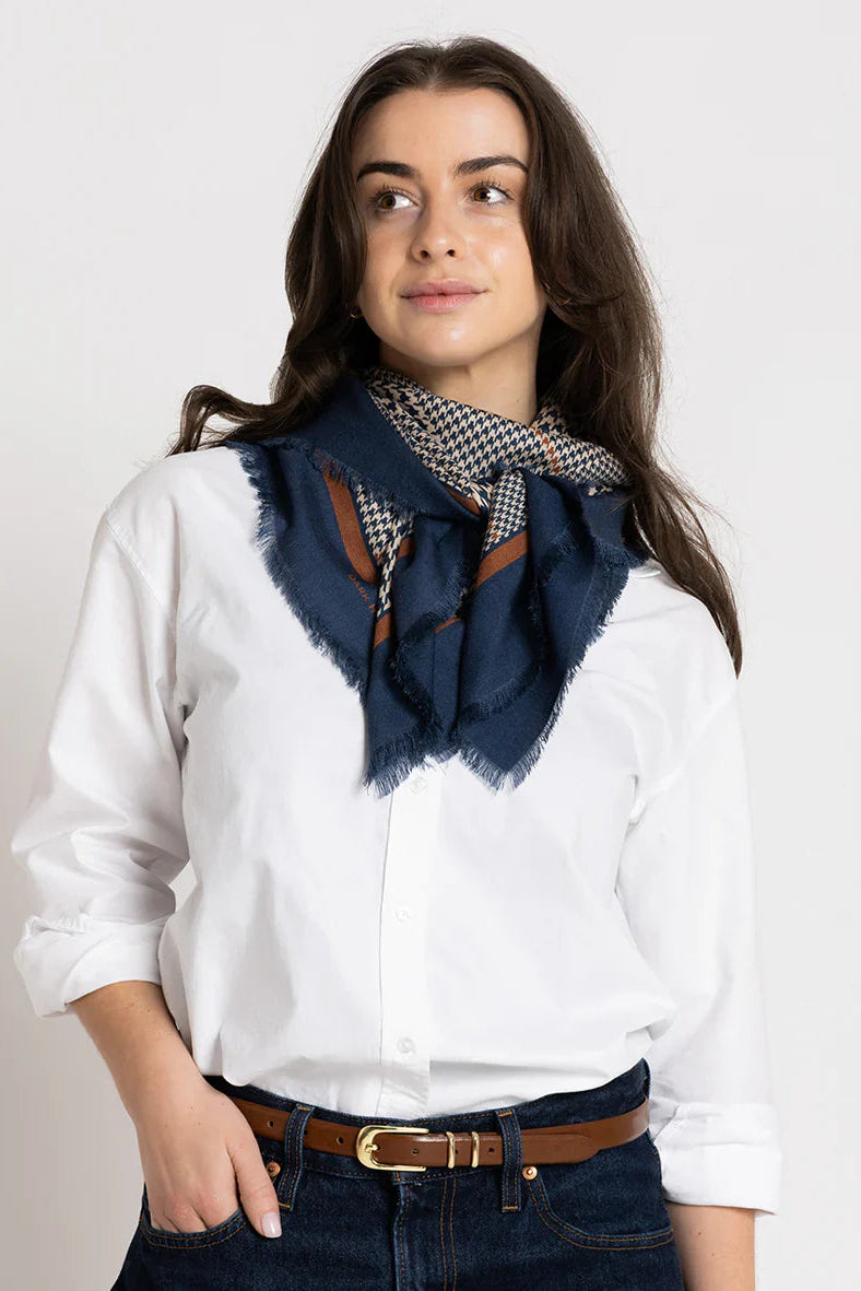 The Sutherland Wool Silk Scarf