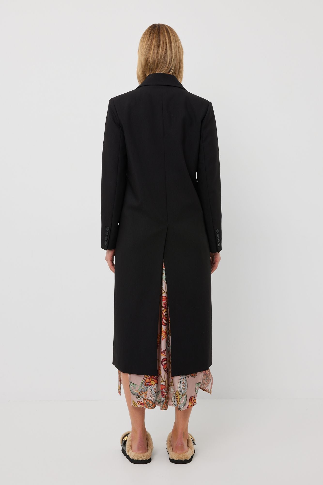Fox Coat - Black Suiting