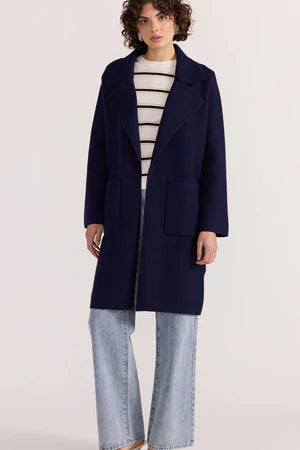 Hunter Coatigan - Navy