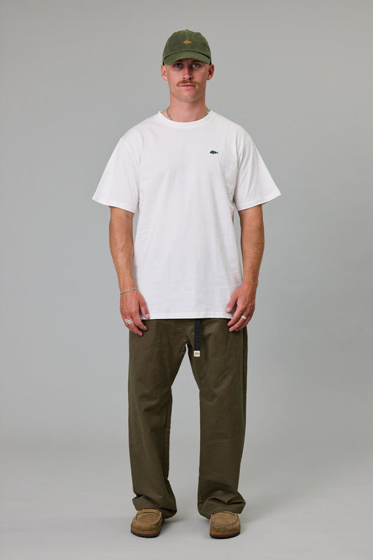 Stamp Sea Tee - White