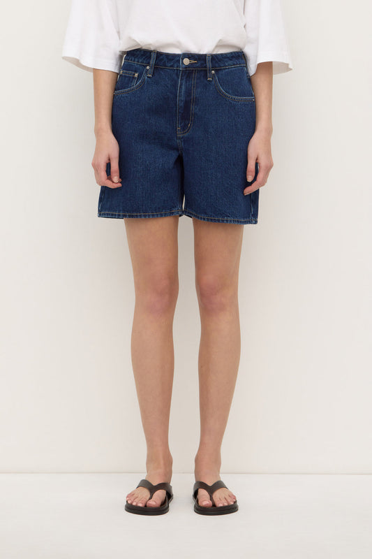Mid Rise Vintage Denim Short - Heritage
