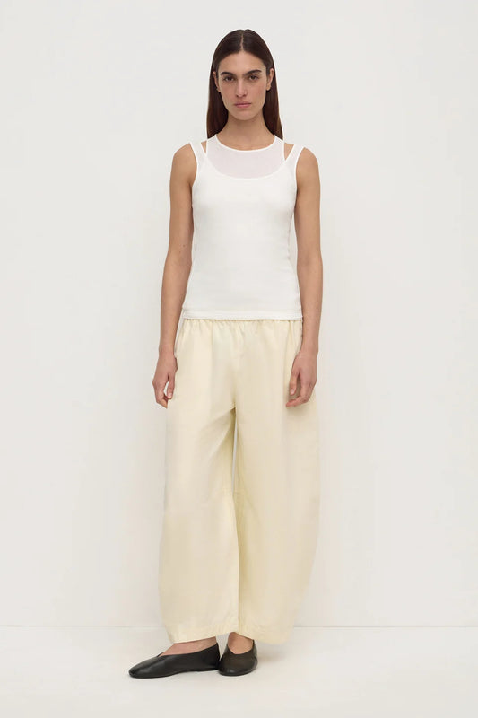 Lola Barrel Pant Vanilla