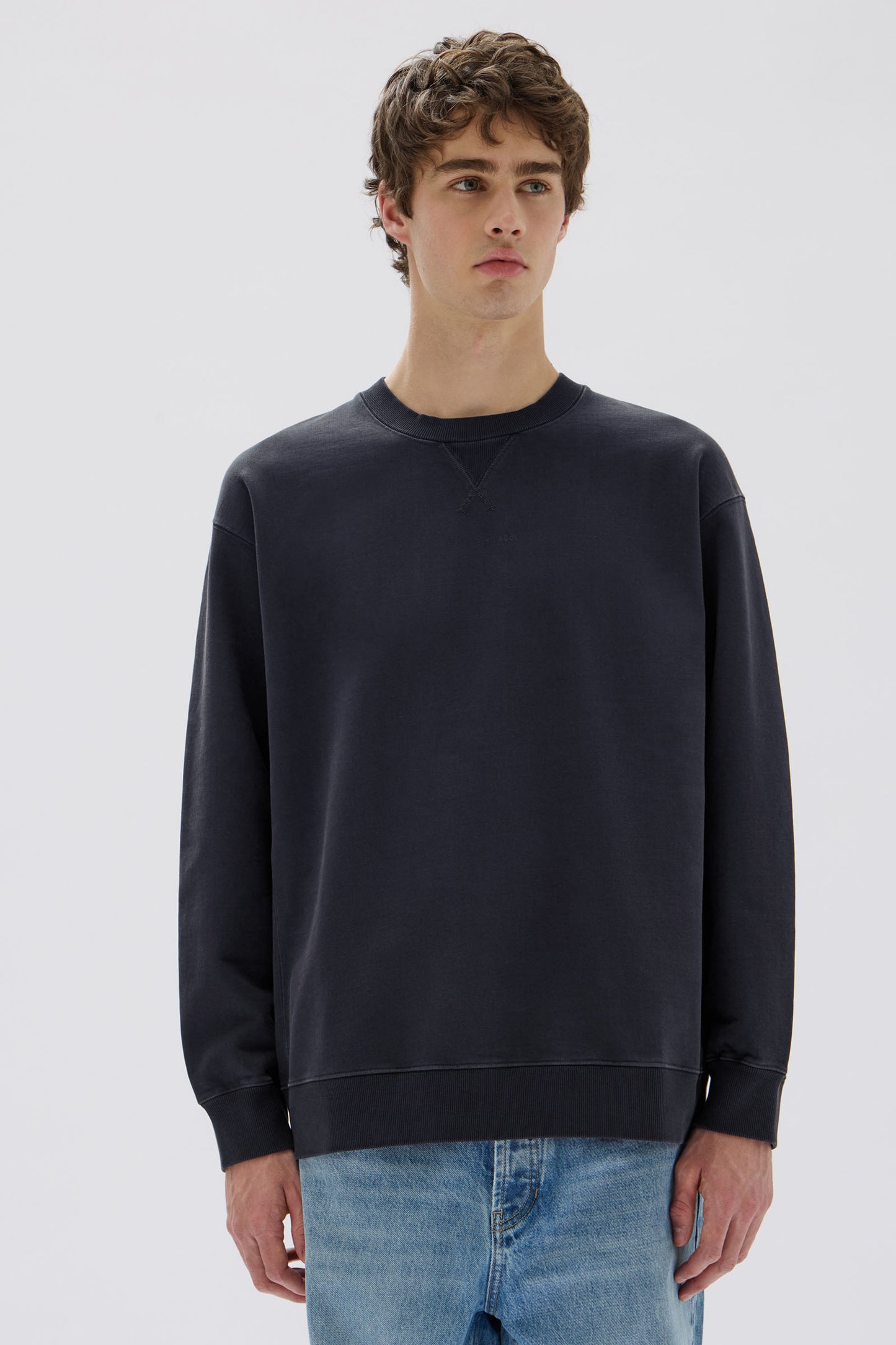 Mens Weekender Crew Neck Fleece - True Navy