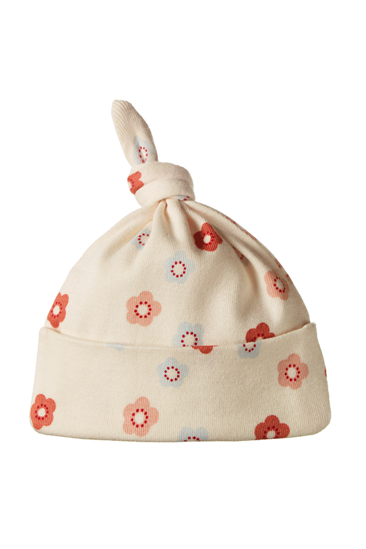 Cotton Knotted Beanie Petite