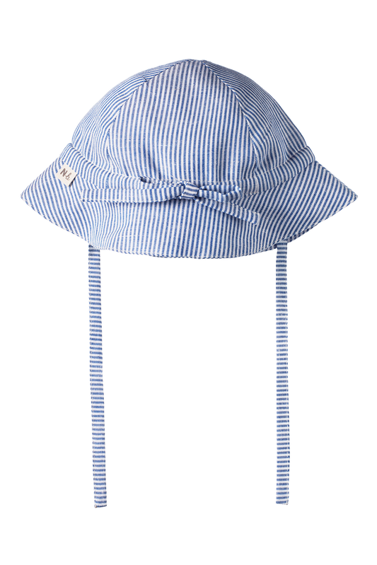 Sunhat Linen - Blue Stripe