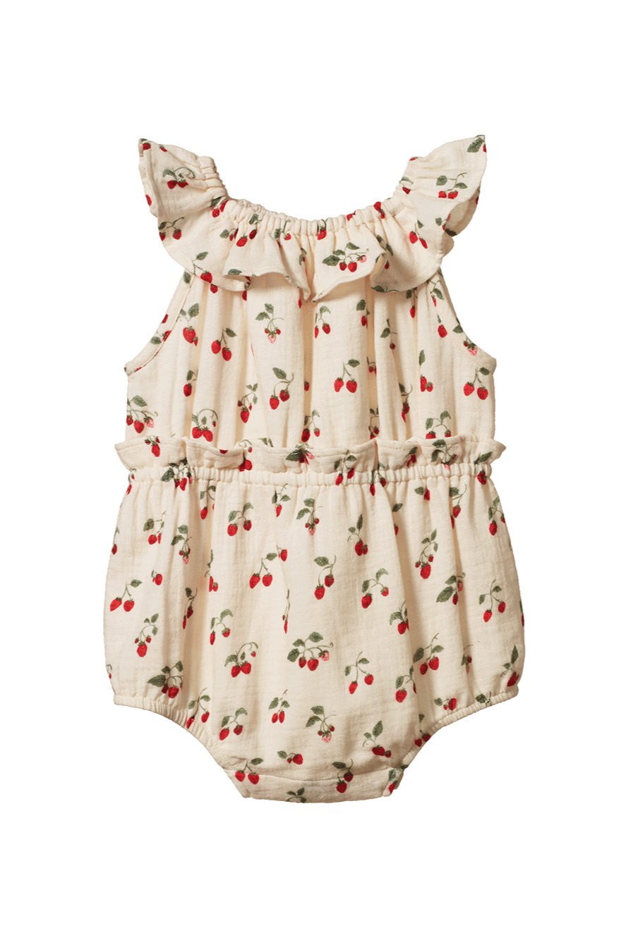 Plum Suit Muslin - Strawberry