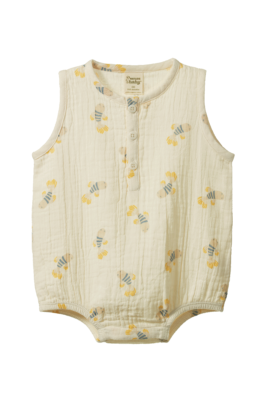 Cedar Suit Muslin - Fish Fable