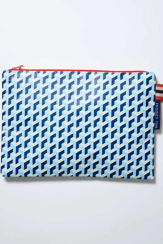 Large Zip Pouch - Maze