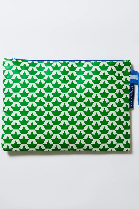 Large Zip Pouch - Boats