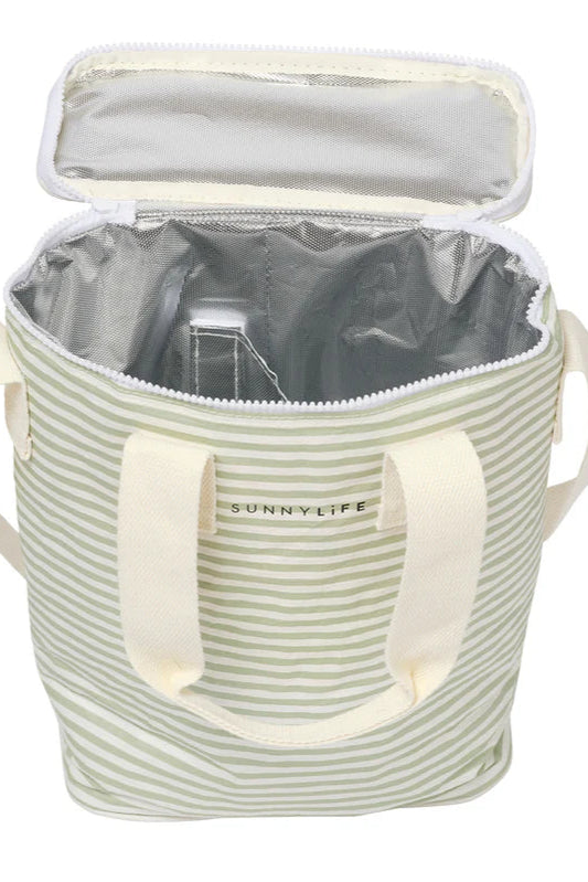 Light Cooler Drinks Bag - Sage
