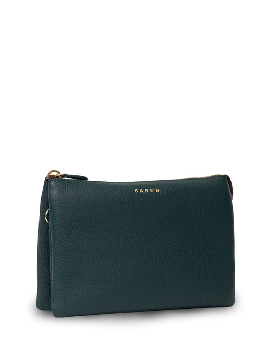 Tilly's Big Sis Crossbody - Hunter Green