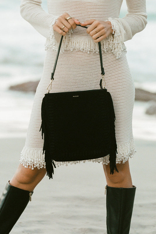 Claudette Shoulder Bag Black E