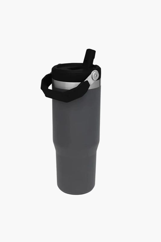 Flipstraw Tumbler - Charcoal