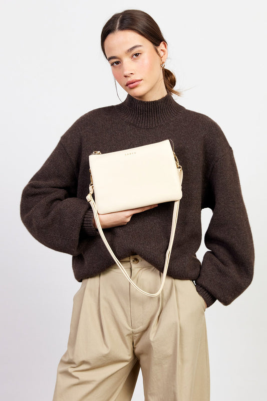 Tilly's Big Sis Crossbody - Vanilla