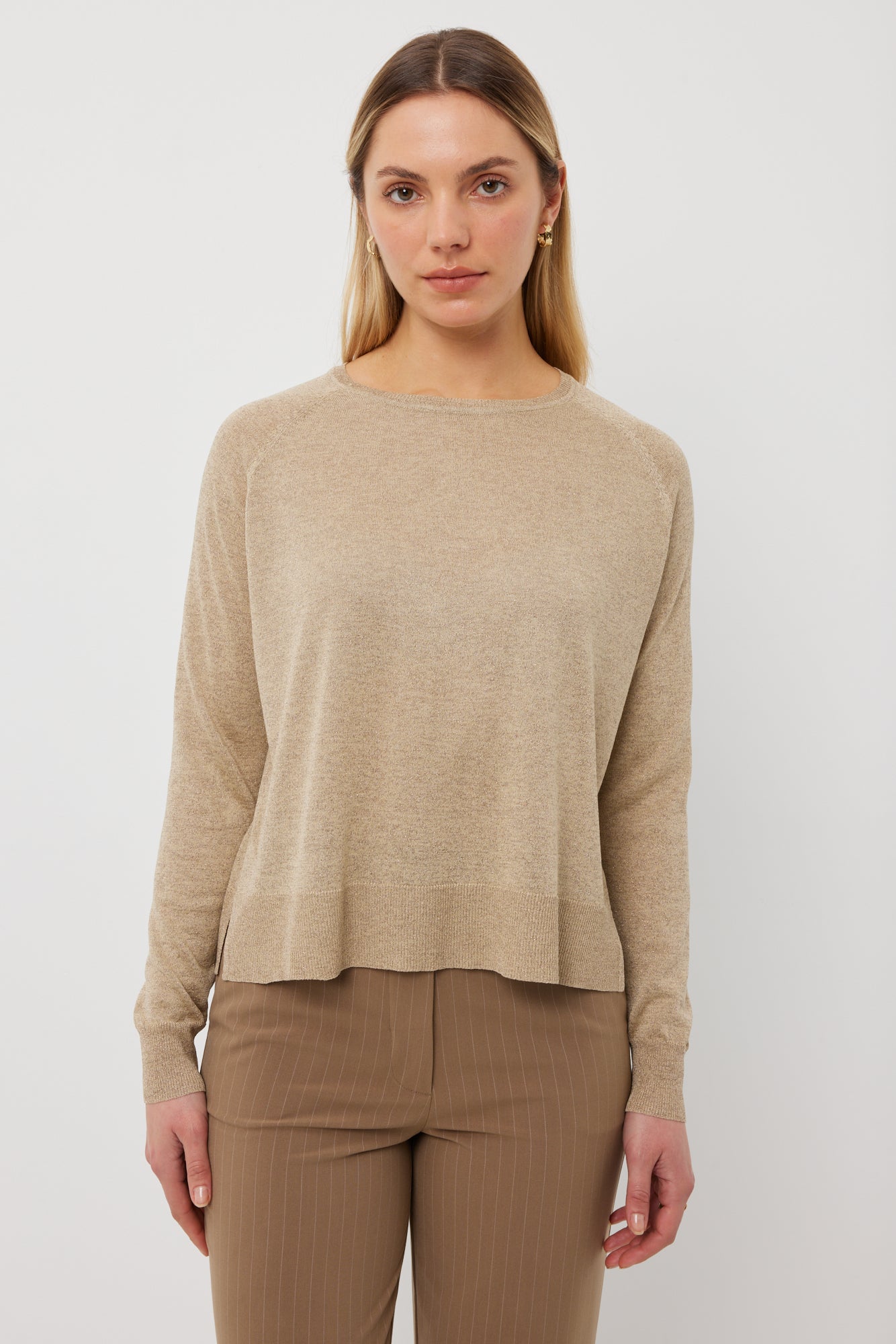 Drew Jumper - Gold Lurex