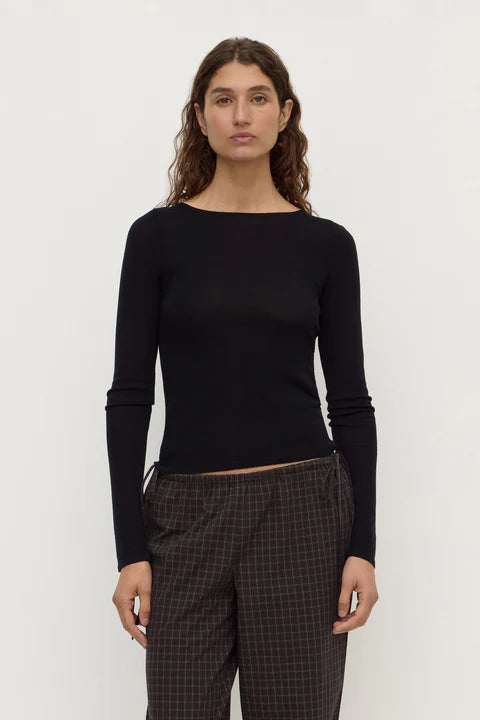 Tatiana Wool Long Sleeve Top