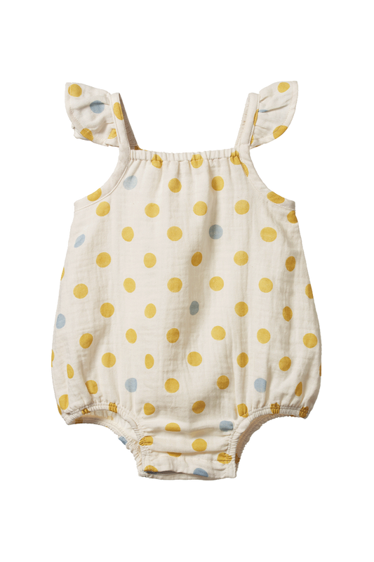 Petal Suit - Summer Polka Dot