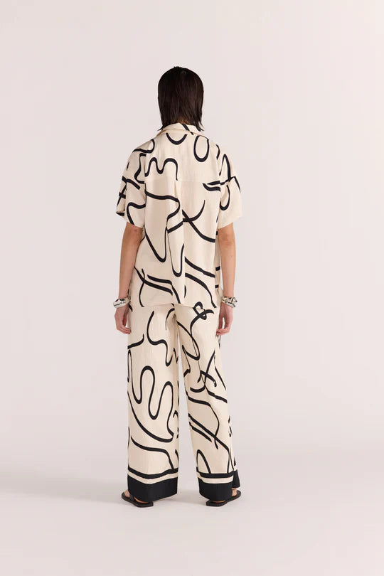 Zenith Relaxed Pants - Abstract