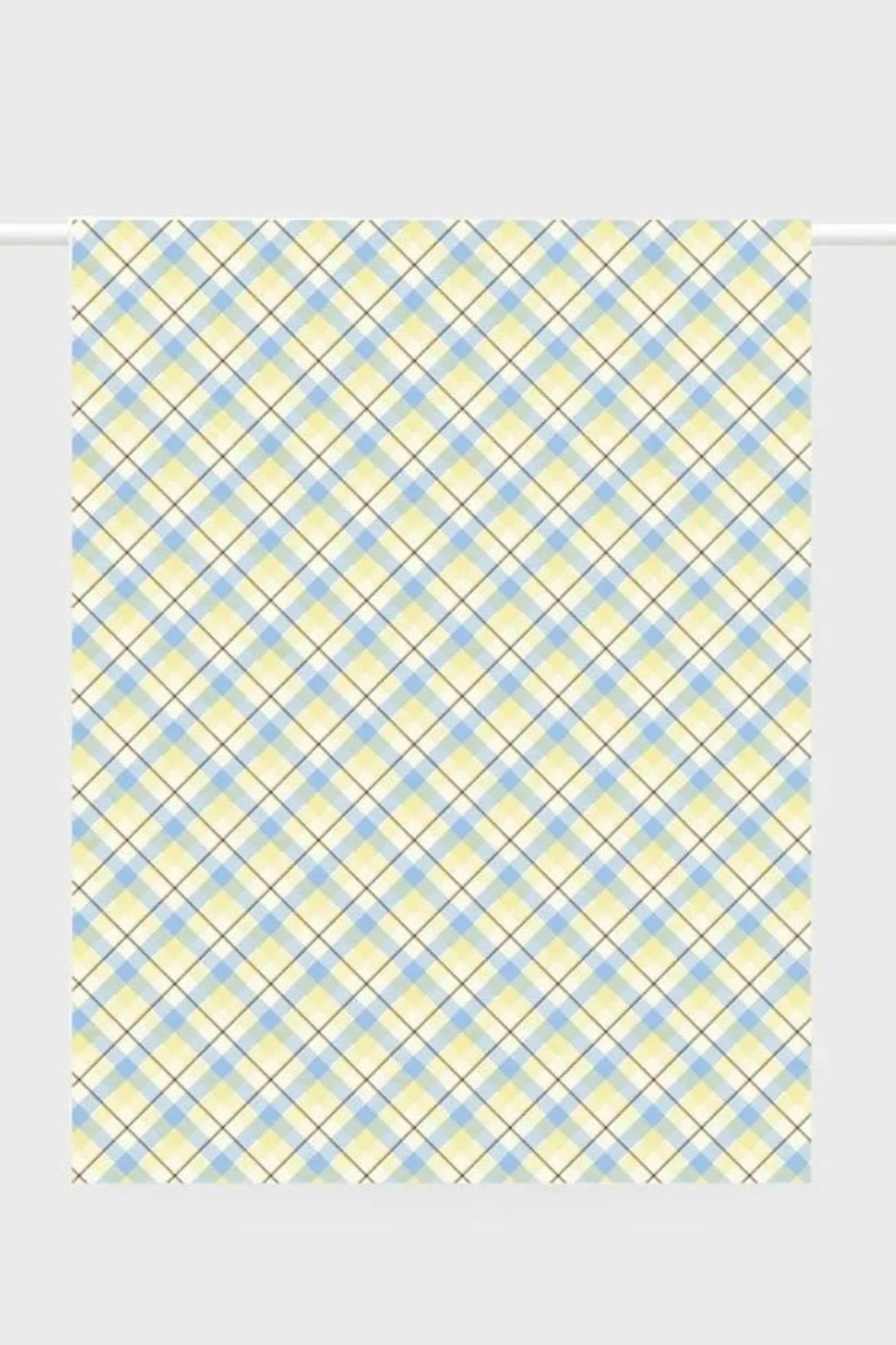Father Rabbit - Tea Towel - Butter Tartan