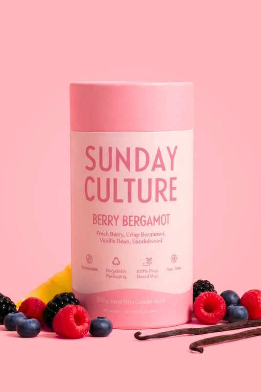 Ready To Pour Sand Wax - Berry Bergamot