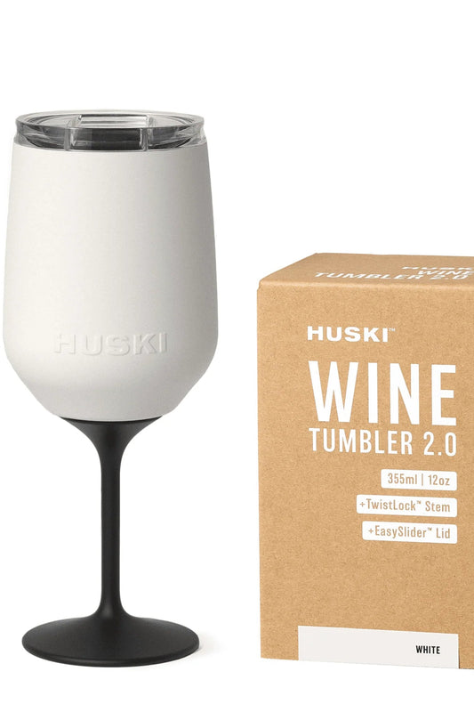 Huski Wine Tumbler 2.0 - White