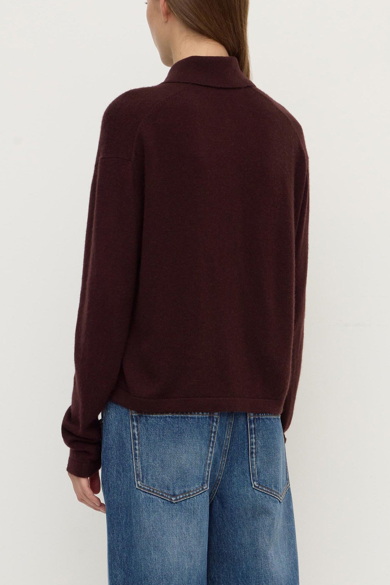 Wool Cashmere Knit Cardigan