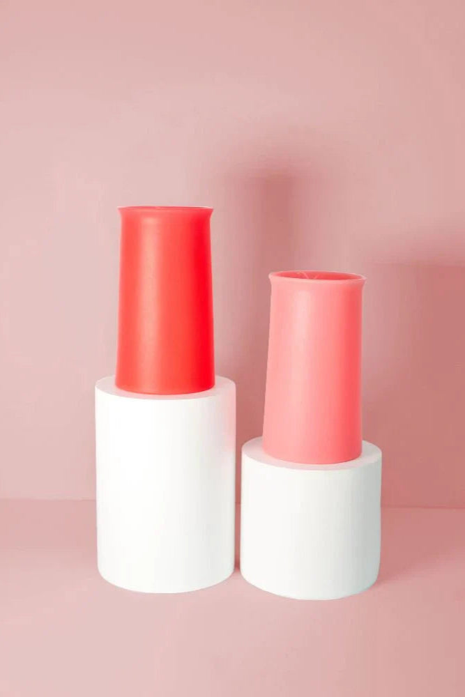 Cherry & Blush Silicone Highball Glass