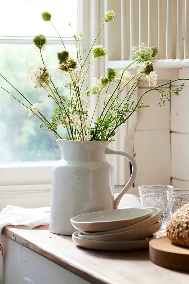 Franco Rustic White Large Jug