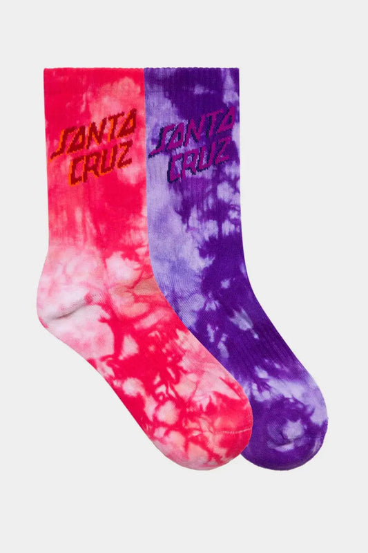 Girls Stack Crew Sock 2pk