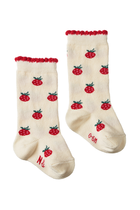 Cotton Socks - Raspberries