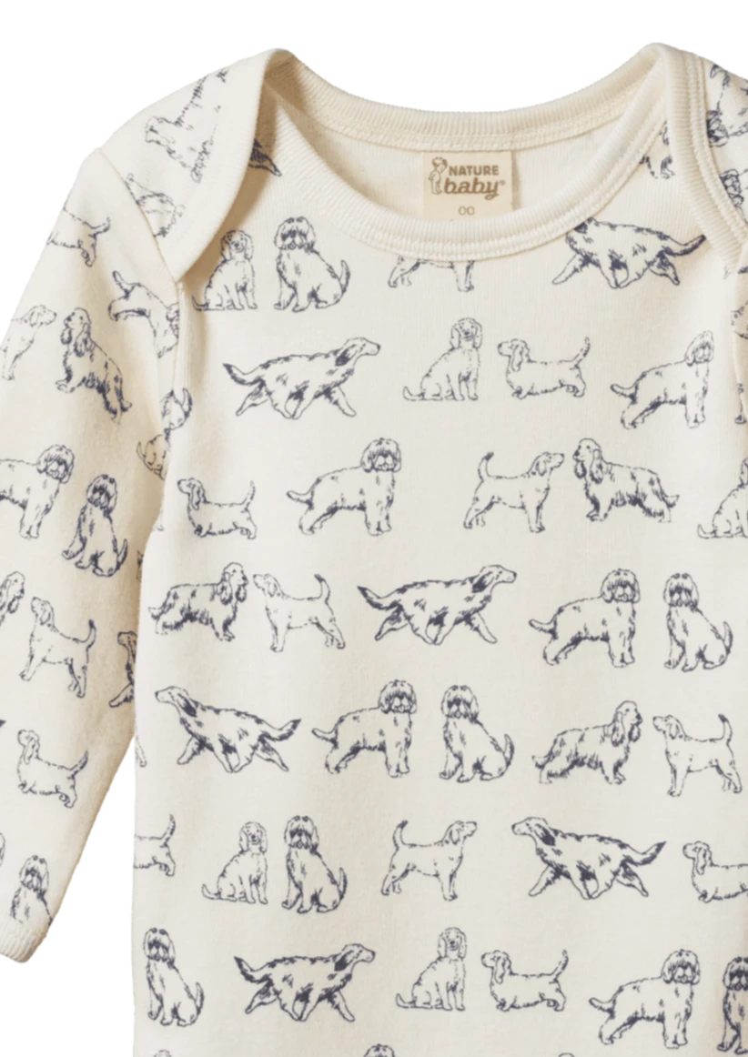 Long Sleeve Bodysuit - Dog Days