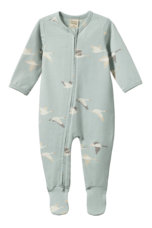 Dreamlands Suit - Geese Print