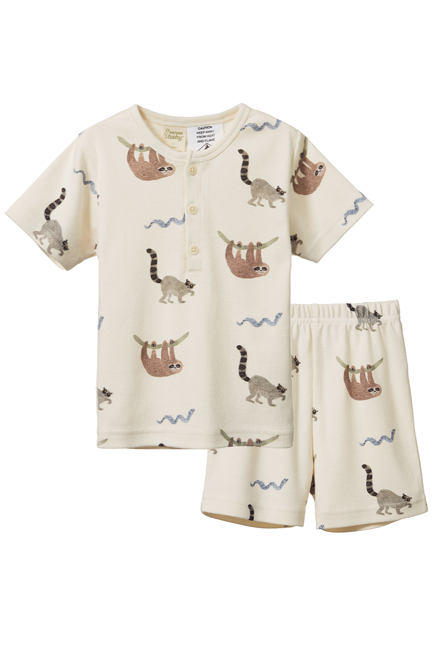2 Piece PJ Set - Sloth Snuggle