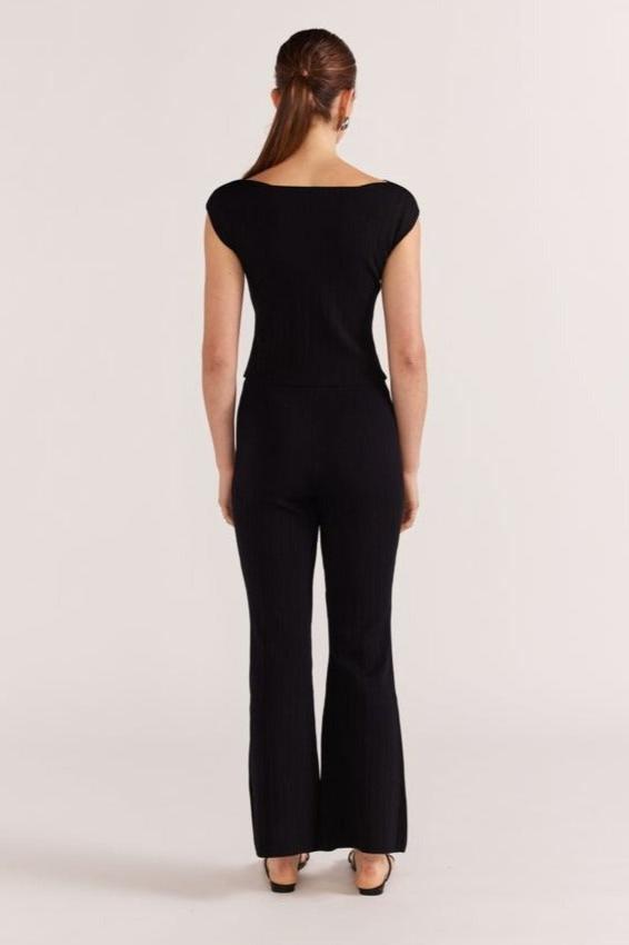 Luana Knit Pant - Black