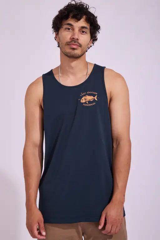 Snapper Singlet - Navy