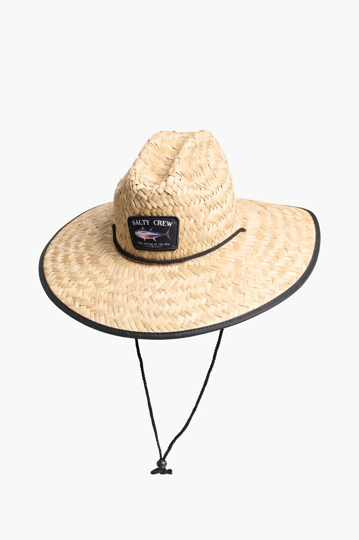 Big Blue Straw Hat