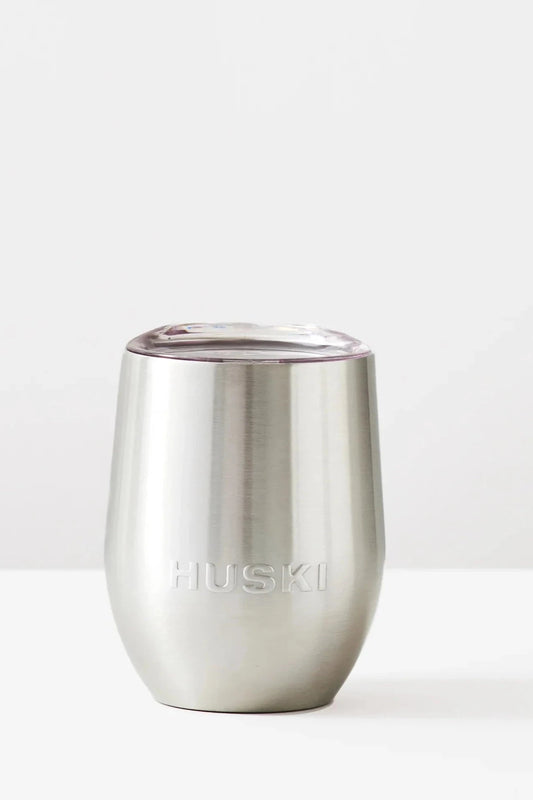 Huski Wine Tumbler - Brushed Stainless