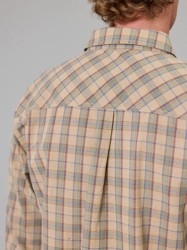 Boatyard Shirt - Tan Check