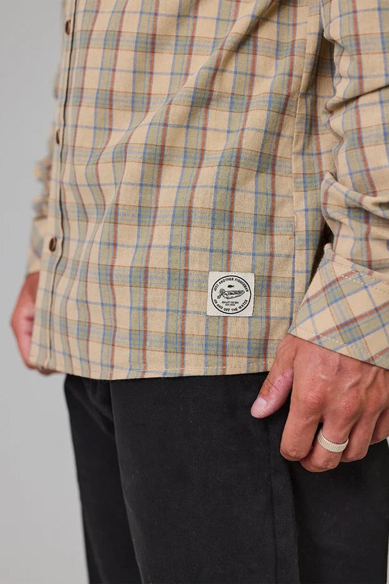 Boatyard Shirt - Tan Check