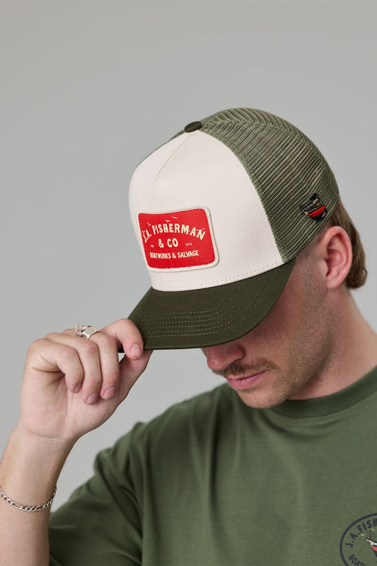 Salvage Lorry Cap - Khaki