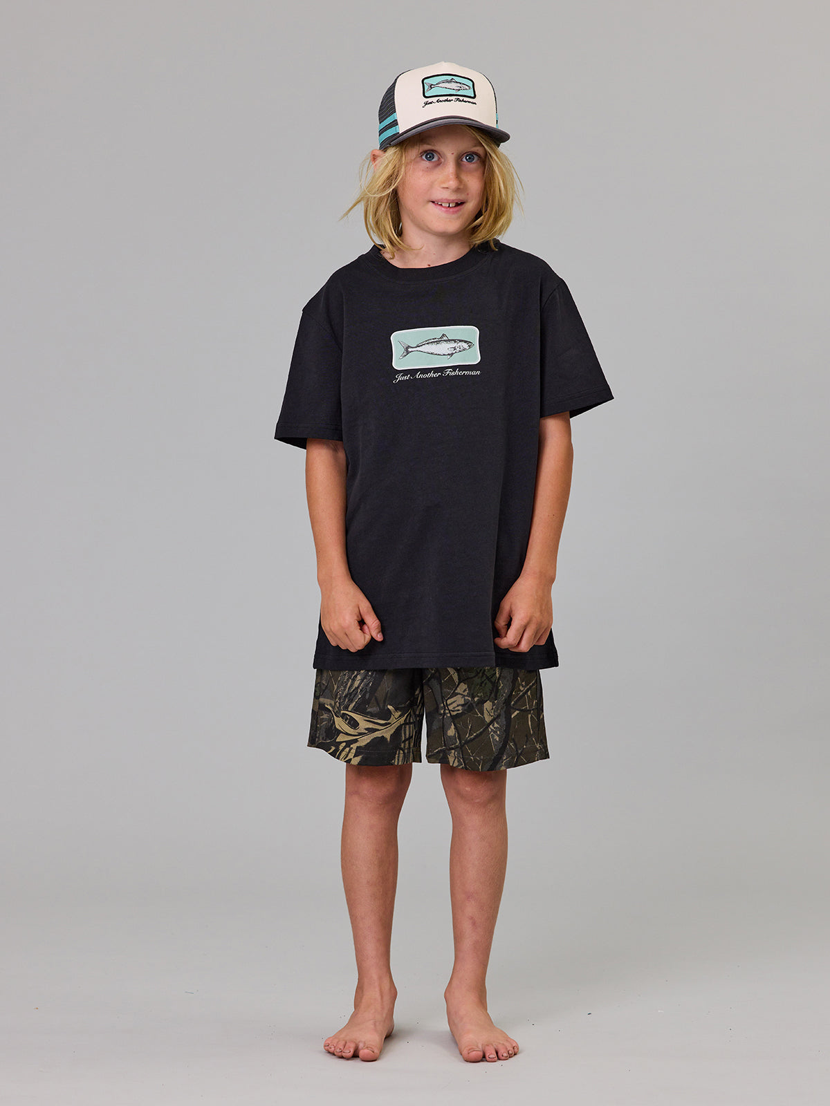 Mini Kahawai Tee Black
