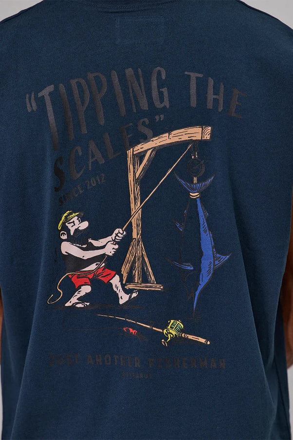 Tipping The Scales Tank - Navy